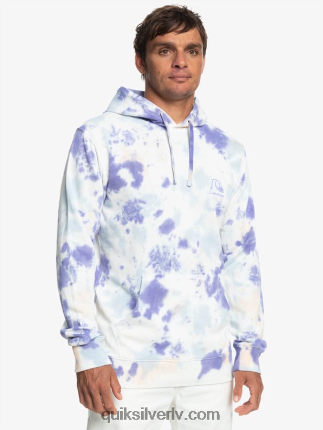 vīriešiem Quiksilver duļķains, krāsojams kapuci persiku pātaga duļķaina kaklasaites krāsa 88064R1502