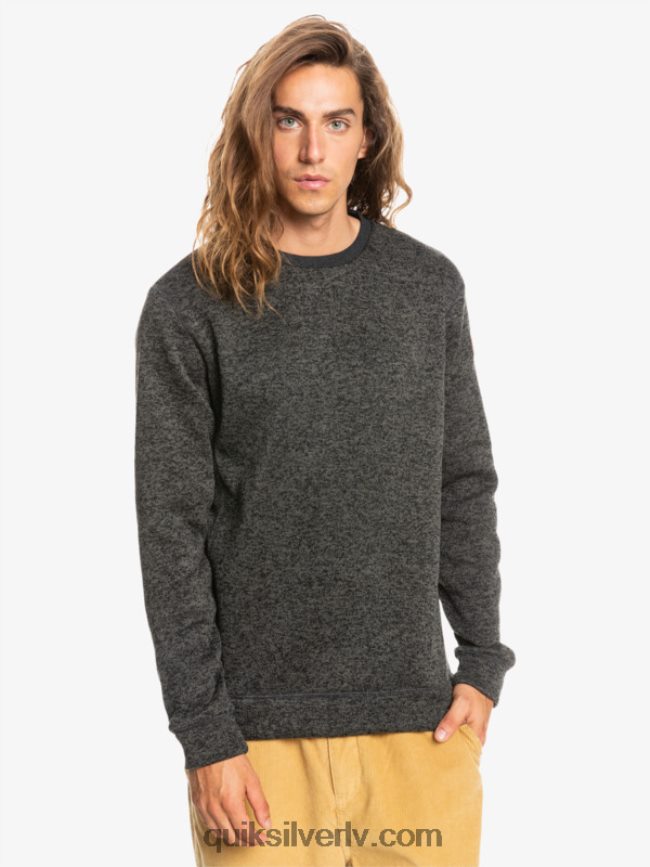 vīriešiem Quiksilver keller džemperis tumši pelēki virši 88064R1423