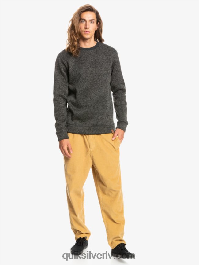 vīriešiem Quiksilver keller džemperis tumši pelēki virši 88064R1423