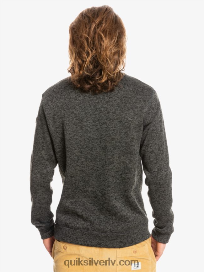 vīriešiem Quiksilver keller džemperis tumši pelēki virši 88064R1423