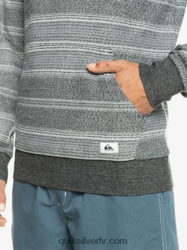 vīriešiem Quiksilver lielisks otway kapuci melna otway svītra 88064R580