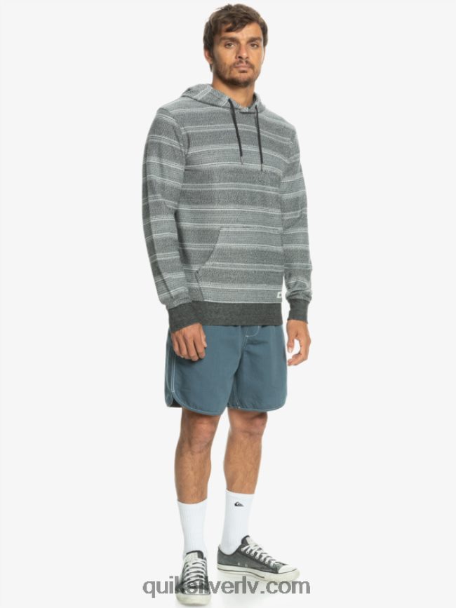 vīriešiem Quiksilver lielisks otway kapuci melna otway svītra 88064R580