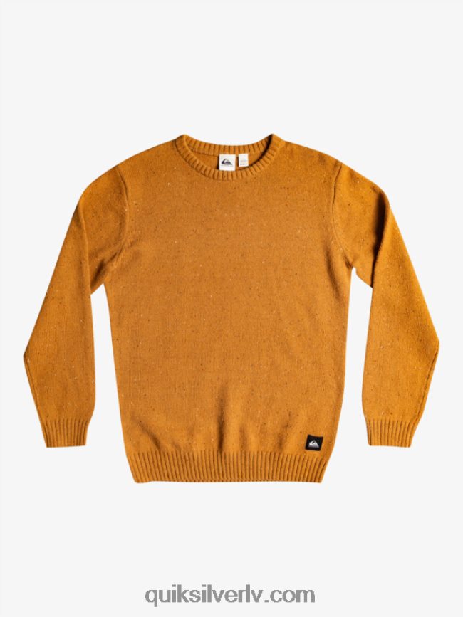 vīriešiem Quiksilver neppy džemperis brūnais cukurs 88064R1826