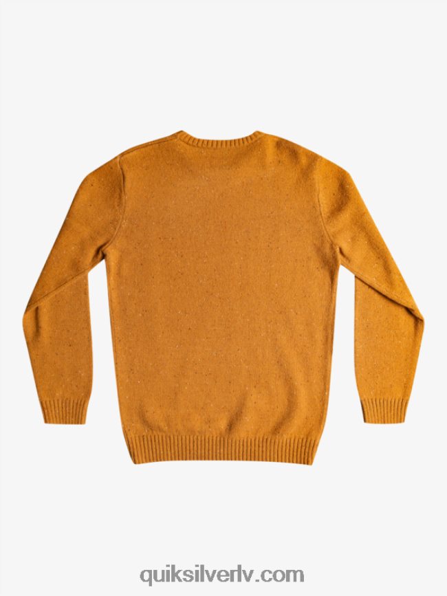 vīriešiem Quiksilver neppy džemperis brūnais cukurs 88064R1826