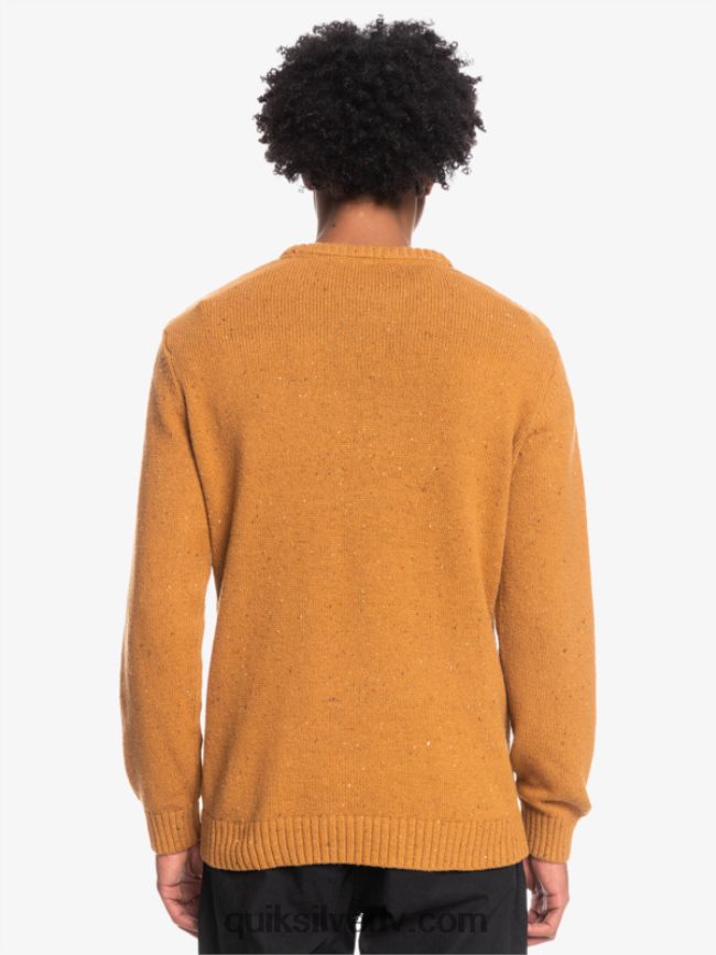 vīriešiem Quiksilver neppy džemperis brūnais cukurs 88064R1826