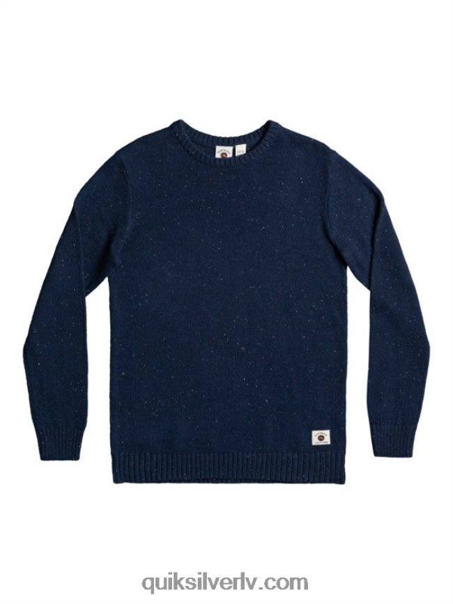 vīriešiem Quiksilver neppy džemperis zīmotnes zilā krāsā 88064R1827