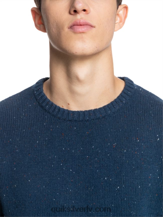 vīriešiem Quiksilver neppy džemperis zīmotnes zilā krāsā 88064R1827