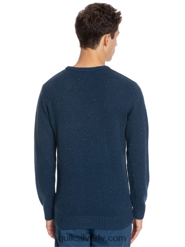 vīriešiem Quiksilver neppy džemperis zīmotnes zilā krāsā 88064R1827