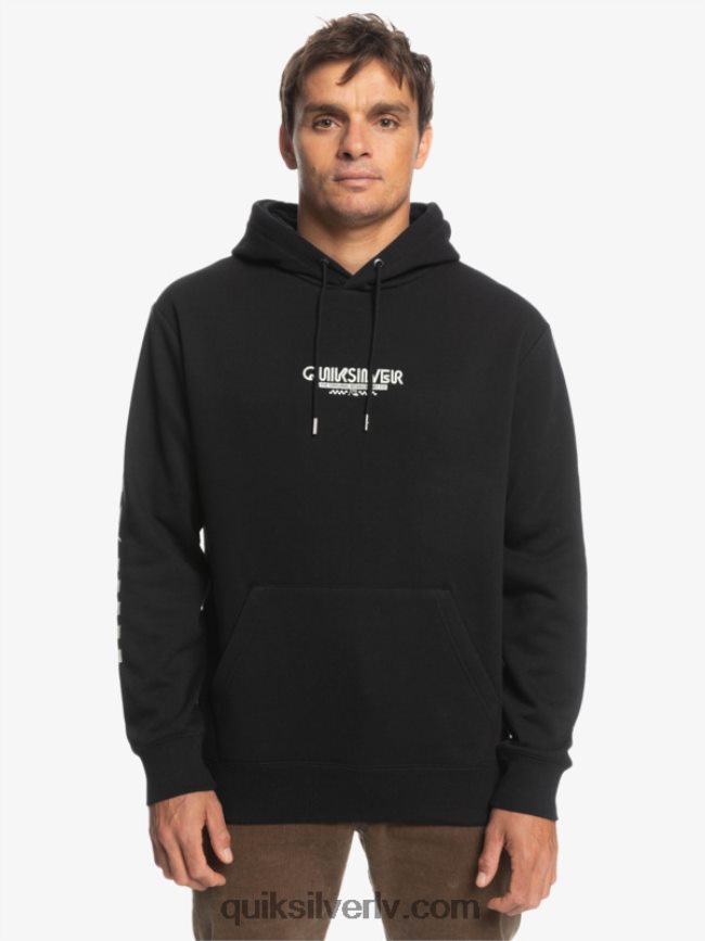 vīriešiem Quiksilver omni čekas kapuci melns 88064R1486