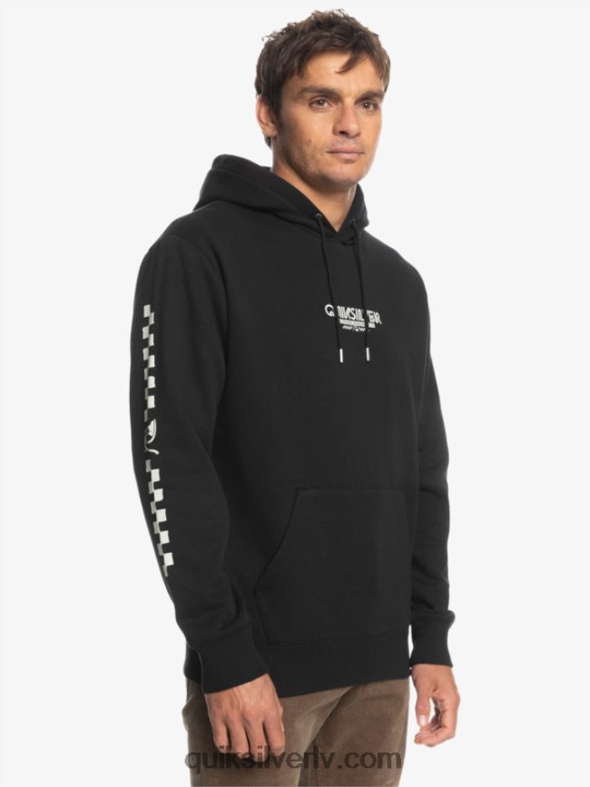vīriešiem Quiksilver omni čekas kapuci melns 88064R1486