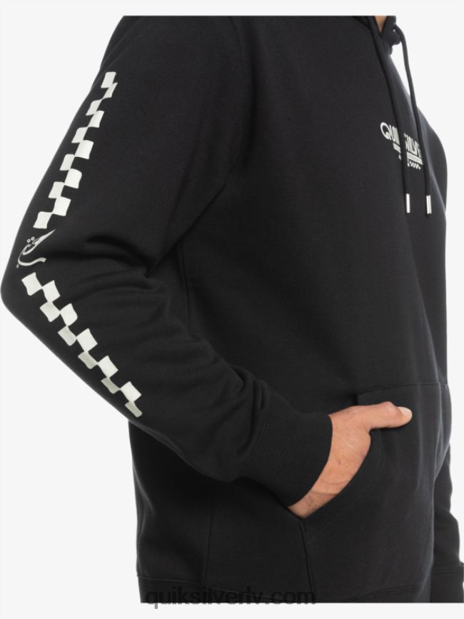vīriešiem Quiksilver omni čekas kapuci melns 88064R1486