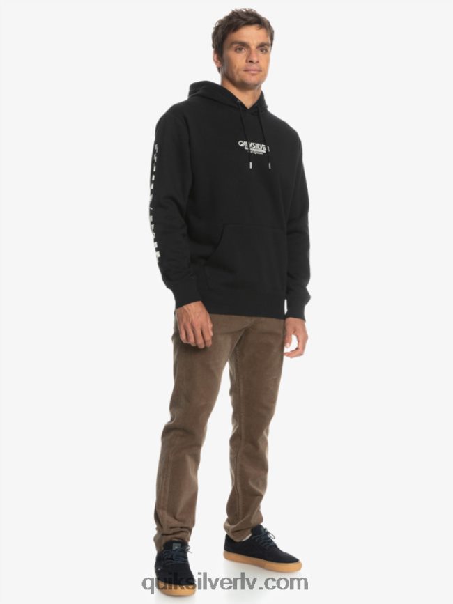 vīriešiem Quiksilver omni čekas kapuci melns 88064R1486
