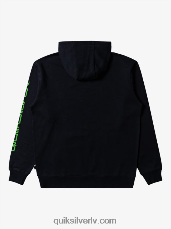 vīriešiem Quiksilver omni logo kapuci melns 88064R641