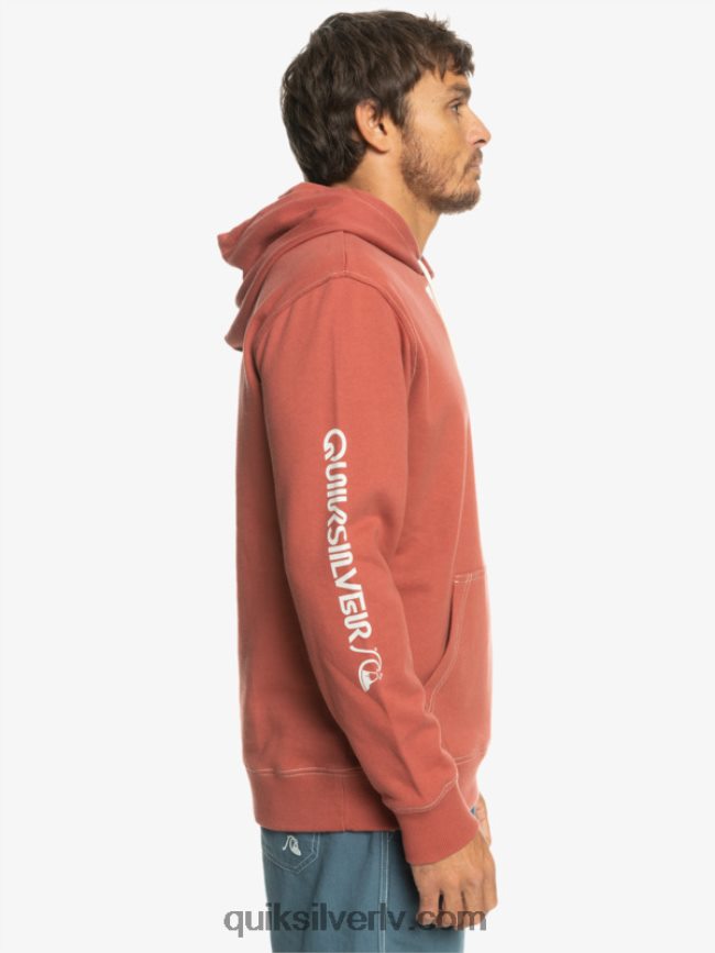 vīriešiem Quiksilver oriģinālais kapuci marsala 88064R1034
