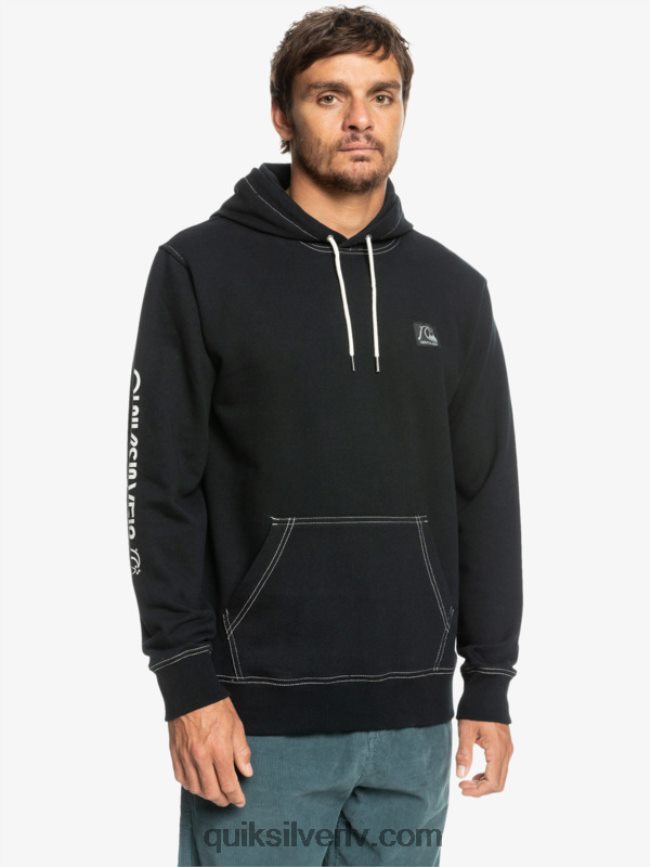 vīriešiem Quiksilver oriģinālais kapuci melns 88064R1033