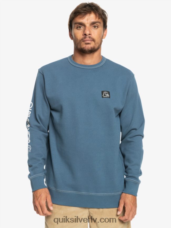 vīriešiem Quiksilver oriģinālais sporta krekls jūra 88064R1114