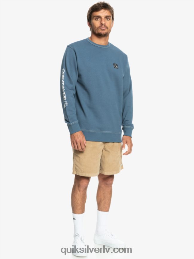 vīriešiem Quiksilver oriģinālais sporta krekls jūra 88064R1114