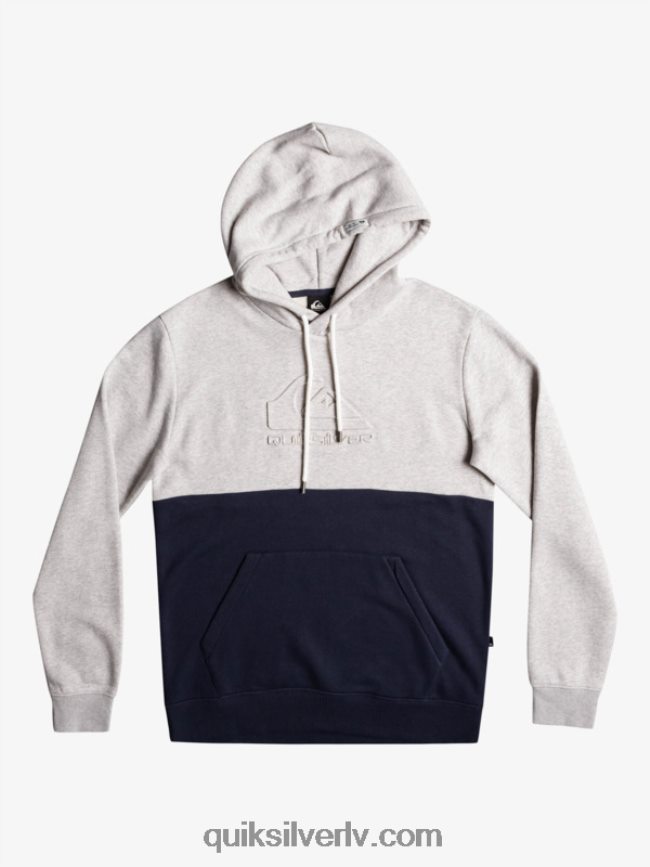 vīriešiem Quiksilver reljefs kapuci gaiši pelēki virši 88064R1682