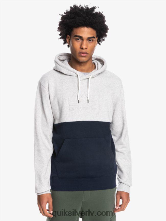 vīriešiem Quiksilver reljefs kapuci gaiši pelēki virši 88064R1682