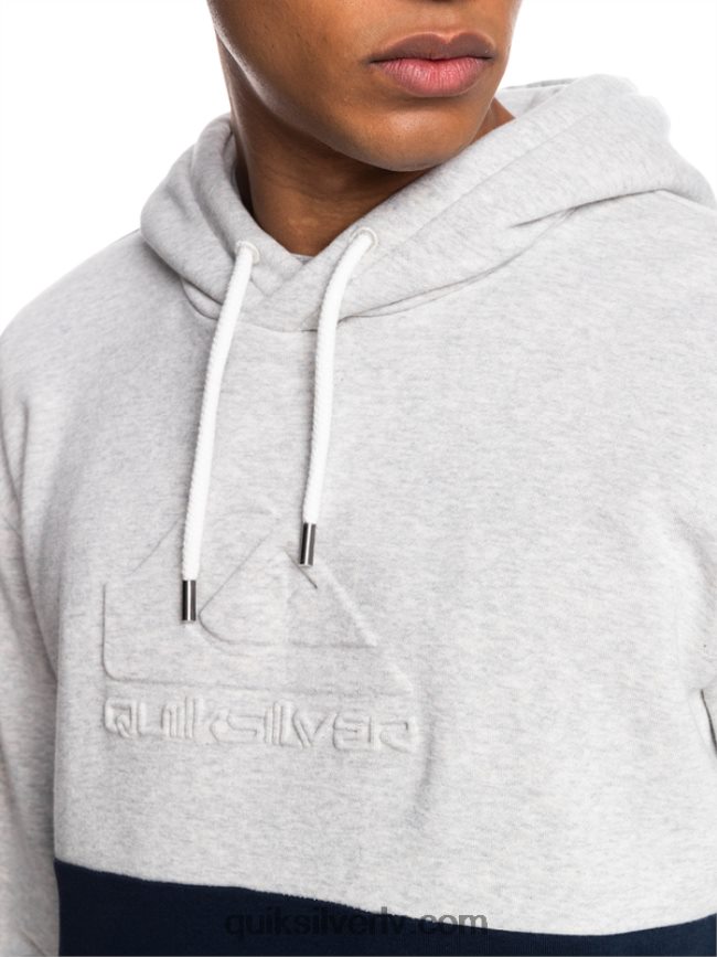 vīriešiem Quiksilver reljefs kapuci gaiši pelēki virši 88064R1682