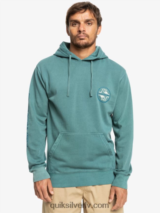 vīriešiem Quiksilver salds kā plātņu kapuci Bretaņas zilā 88064R1220