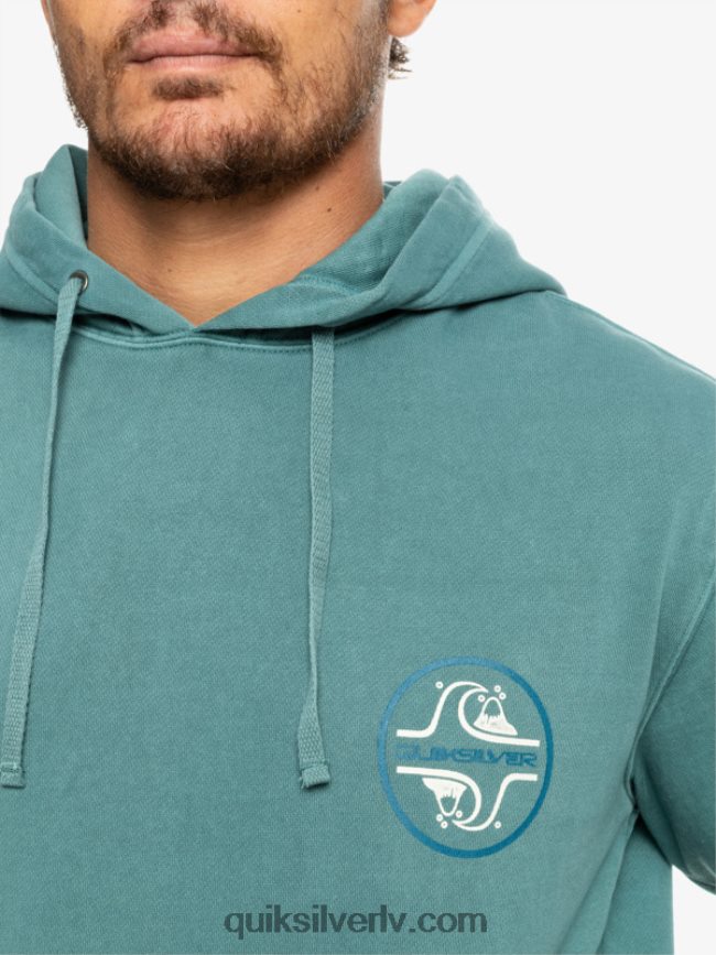 vīriešiem Quiksilver salds kā plātņu kapuci Bretaņas zilā 88064R1220