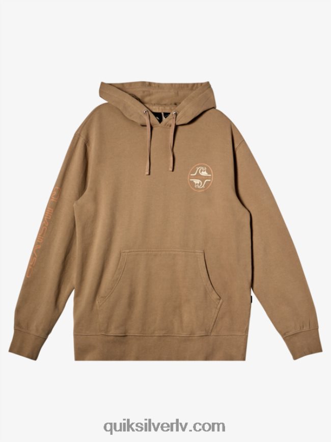 vīriešiem Quiksilver salds kā plātņu kapuci plaza taupe 88064R1219