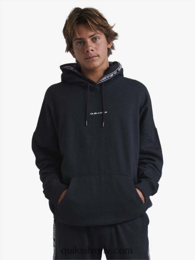 vīriešiem Quiksilver x Stab jaka ar kapuci melns 88064R1805