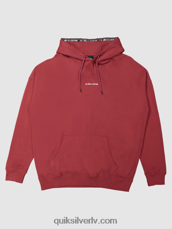 vīriešiem Quiksilver x Stab jaka ar kapuci rubīna vīns 88064R1804