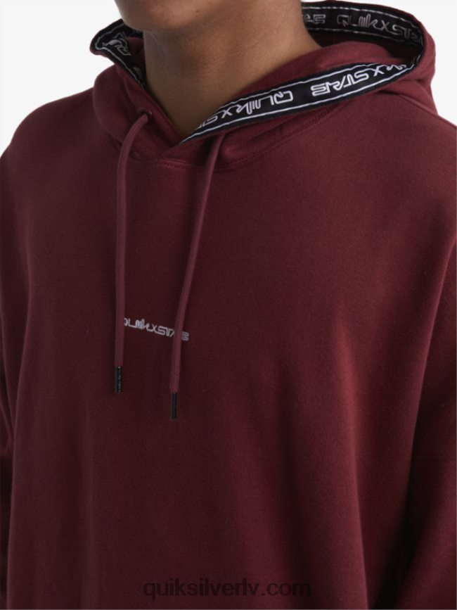 vīriešiem Quiksilver x Stab jaka ar kapuci rubīna vīns 88064R1804