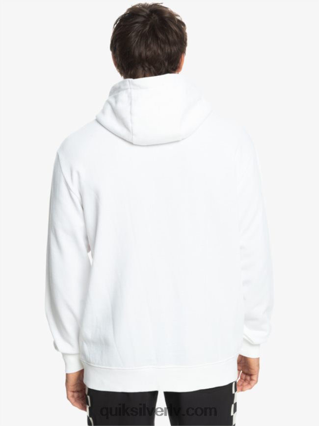vīriešiem Quiksilver x Stranger lietas oficiālā logotipa kapuci balts 88064R1807