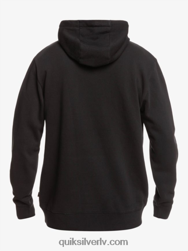vīriešiem Quiksilver x Stranger lietas oficiālā logotipa kapuci melns 88064R1806