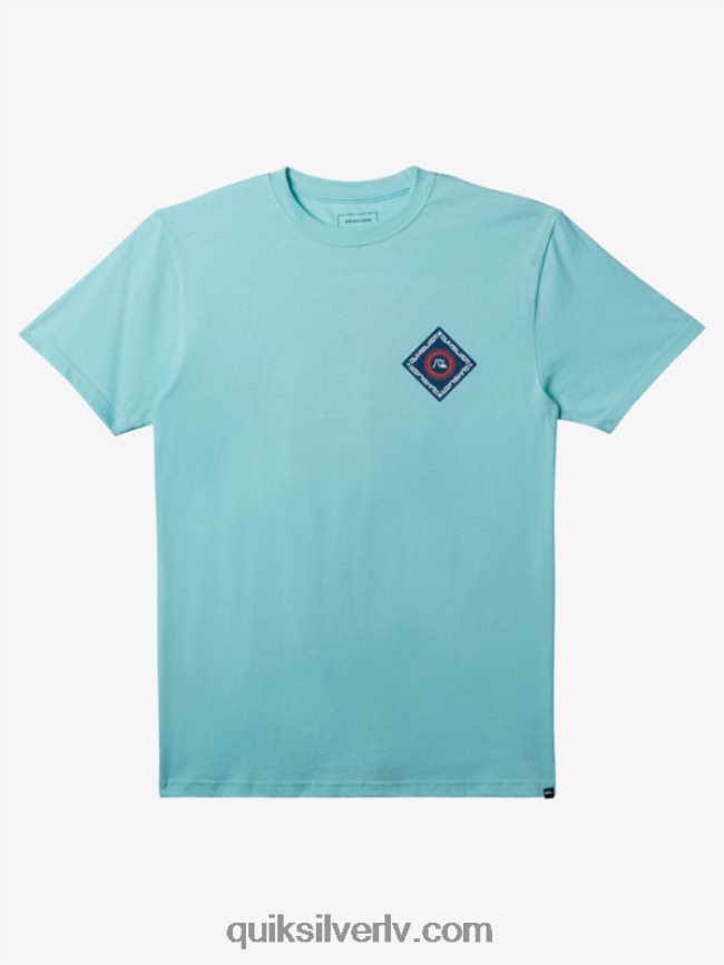 vīriešiem Quiksilver Clearview t-krekls eņģelis zils 88064R393