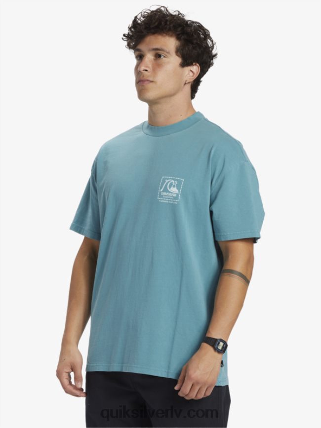 vīriešiem Quiksilver Gregg kaplan tukšs audekla t-krekls Bretaņas zilā 88064R1375