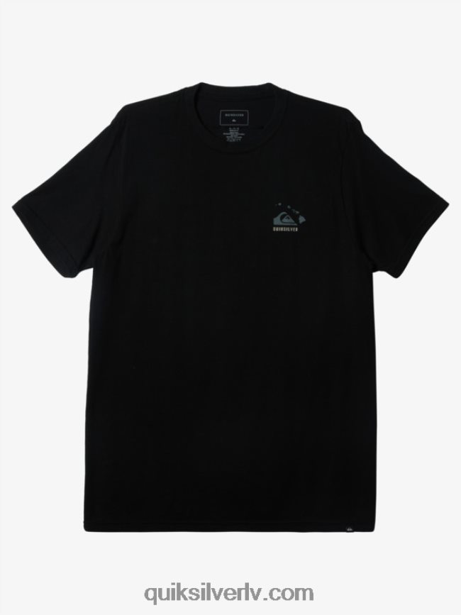 vīriešiem Quiksilver Hawaii Survivor T-krekls melns 88064R116