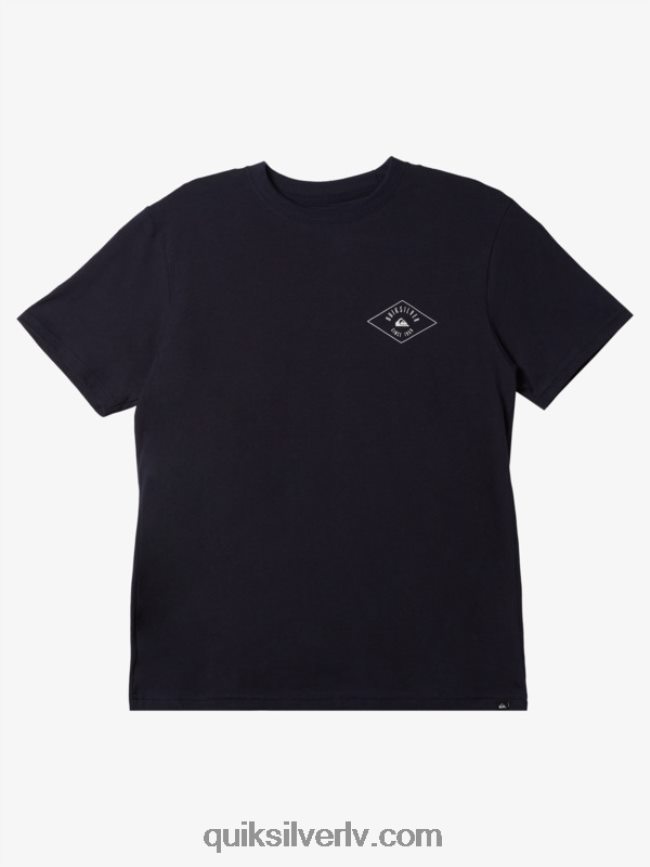 vīriešiem Quiksilver T-krekls ar apli apvilktu līniju jūras žakete 88064R1120