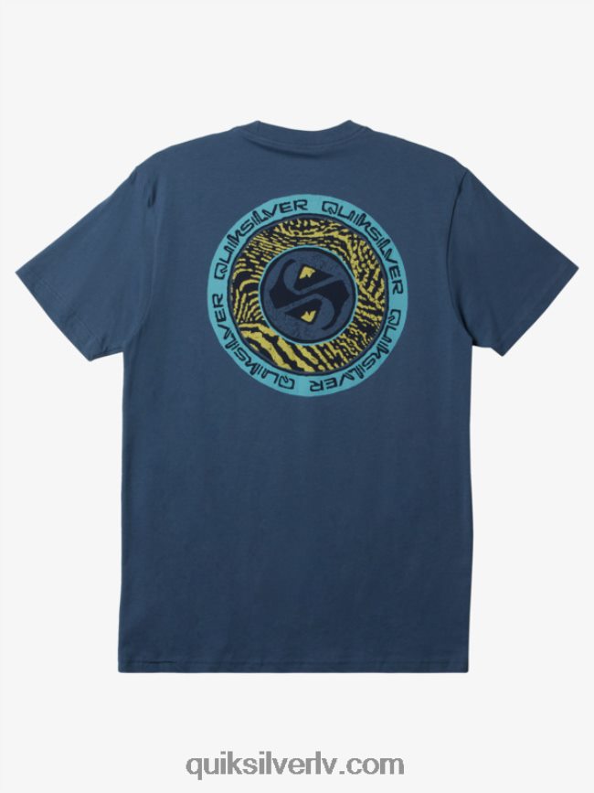 vīriešiem Quiksilver apļi beigu t-krekls jūra 88064R307