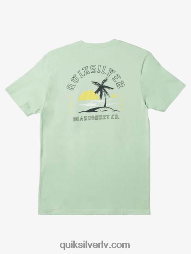 vīriešiem Quiksilver beidzot viens t-krekls egļu akmens 88064R1162