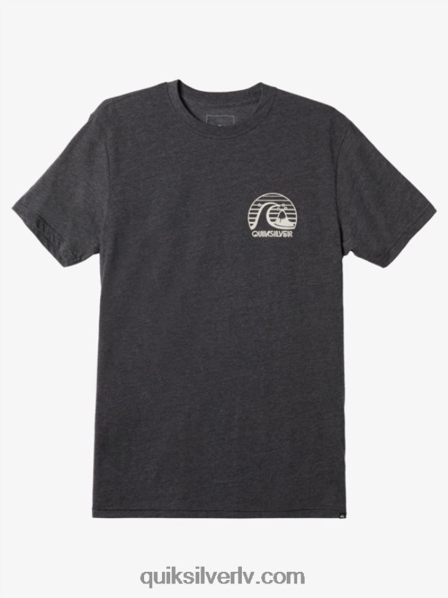 vīriešiem Quiksilver bold move mod T-krekls ogļu virši 88064R1140