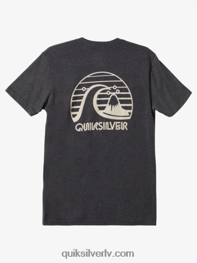 vīriešiem Quiksilver bold move mod T-krekls ogļu virši 88064R1140