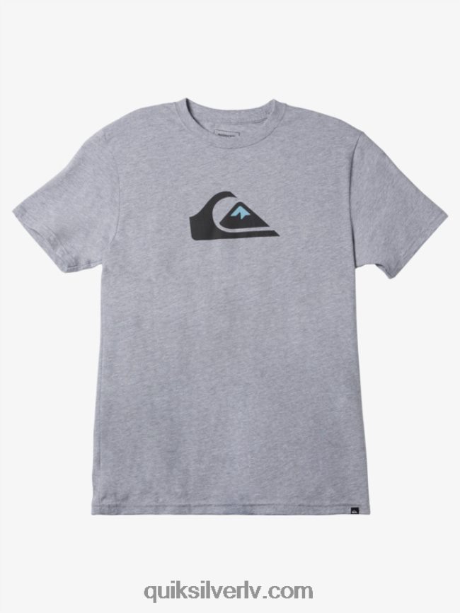 vīriešiem Quiksilver comp logo t-krekls atlētisks viršs 88064R191