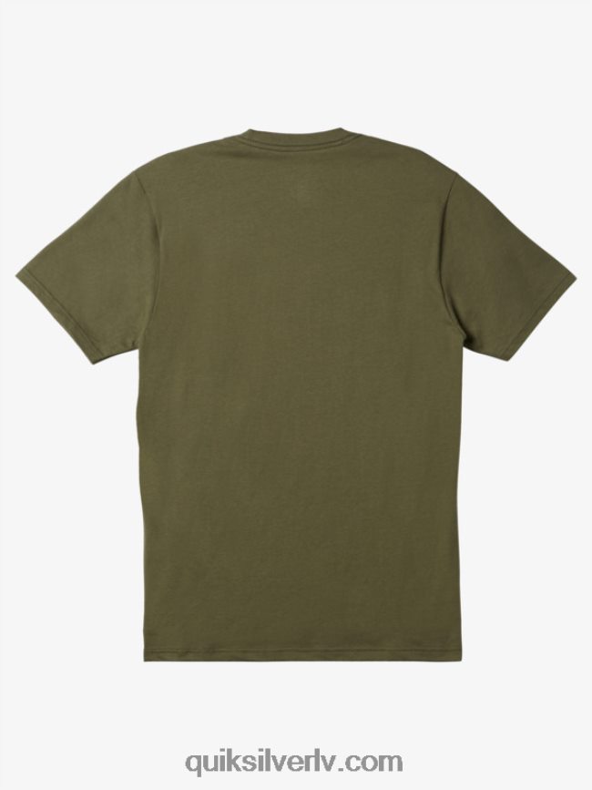 vīriešiem Quiksilver comp logo t-krekls Četrlapu āboliņš 88064R192