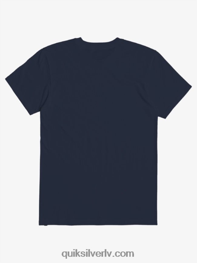 vīriešiem Quiksilver comp logo t-krekls jūras žakete 88064R1382