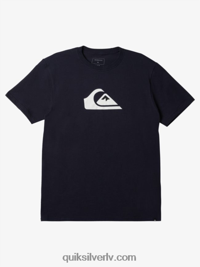 vīriešiem Quiksilver comp logo t-krekls jūras žakete 88064R188