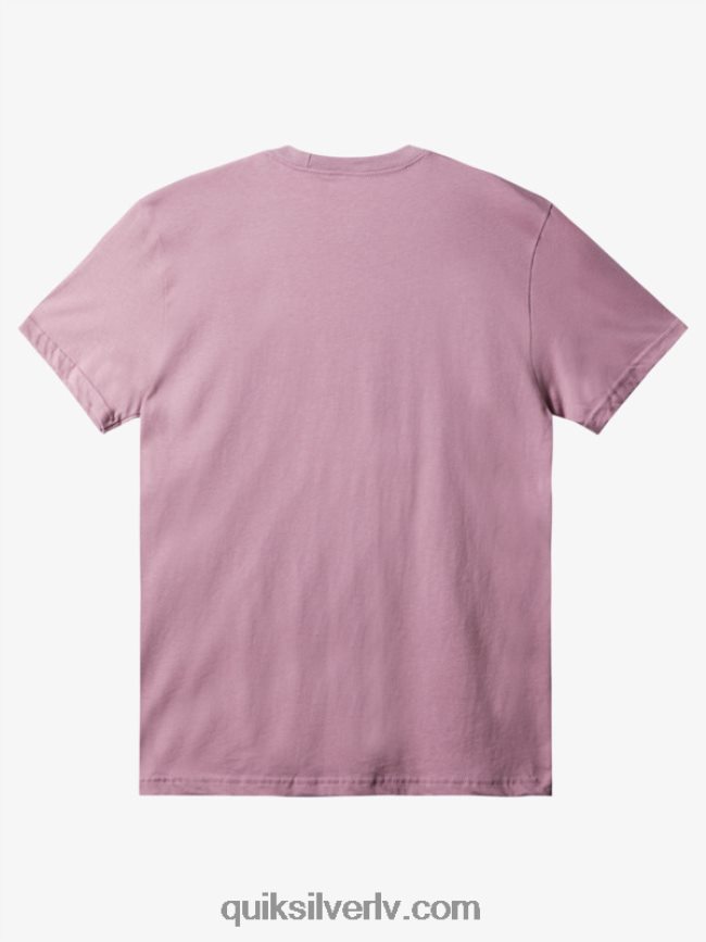 vīriešiem Quiksilver comp logo t-krekls putekļaina orhideja 88064R1388