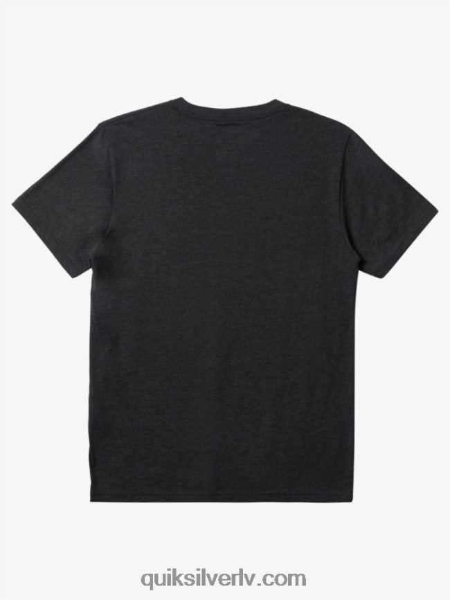 vīriešiem Quiksilver core lockup t-krekls ogļu virši 88064R159