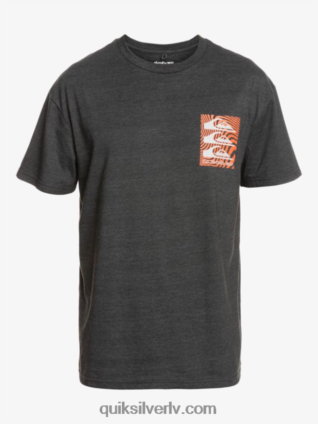 vīriešiem Quiksilver deformētu rakstu t-krekls fantoms 88064R1014