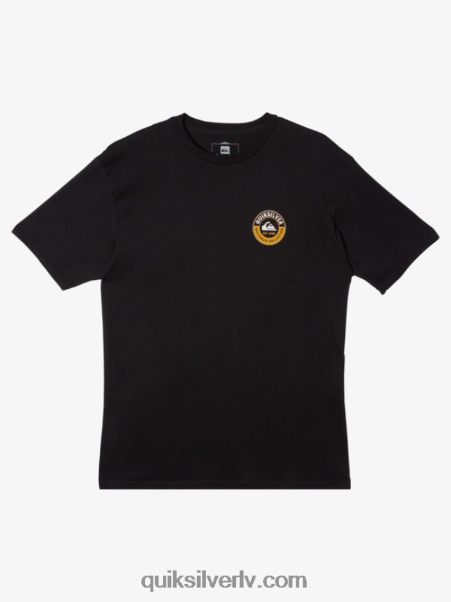 vīriešiem Quiksilver ūdenscilvēku jūras haizivs t-krekls melns 88064R40