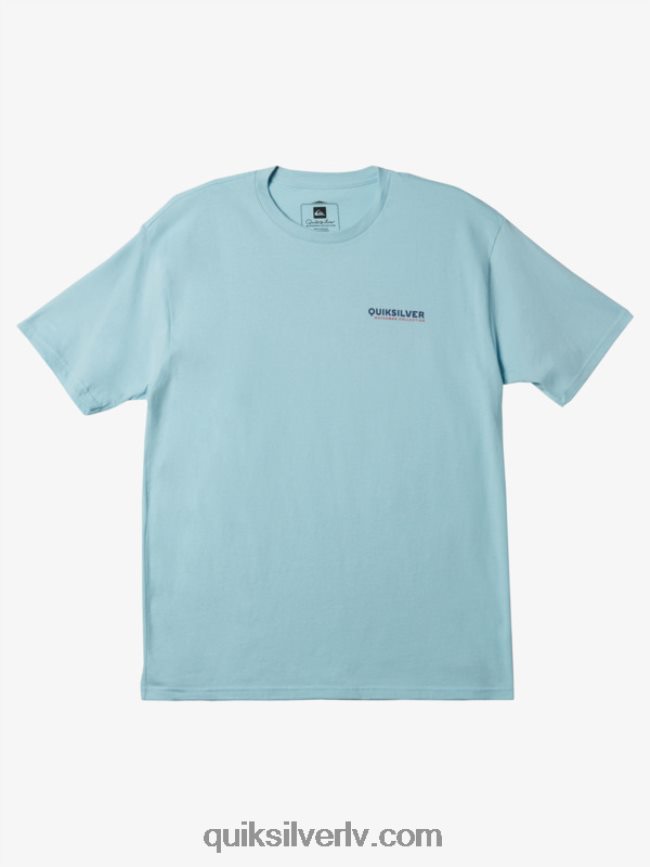 vīriešiem Quiksilver ūdensvīra choppy seas t-krekls ūdens 88064R1345