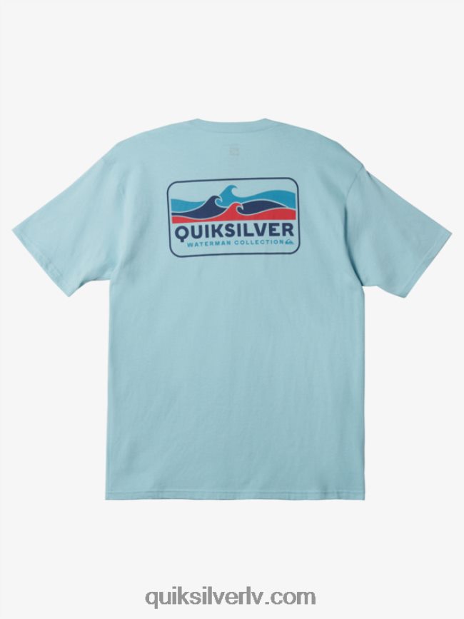 vīriešiem Quiksilver ūdensvīra choppy seas t-krekls ūdens 88064R1345